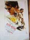 Mission Impossible 2015 Rogue Nation 11" x 17" Promo Movie Poster Tom Cruise NEW