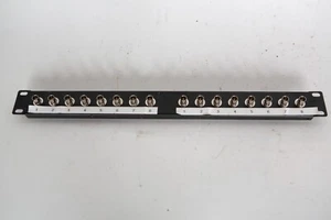 16X BNC Rackmount Panel - Picture 1 of 4