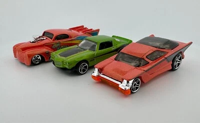 Hot Wheels Lote de 3 Coches, 41 Willys, Chevy Nomad Nomadder, Camaro '70, Suelto Nuevo Foto 1 de 4