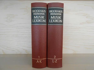2 Bände Brockhaus Riemann Musiklexikon in zwei Bänden Musik Lexikon Dahlhaus - Bild 1 von 1