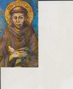 SANTINO SAN FRANCESCO D'ASSISI PREGHIERA SEMPLICE - Picture 1 of 2
