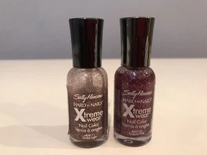 LOT 2 SALLY HANSEN EXTREME WEAR NAIL POLISH SET EUC - Picture 1 of 1