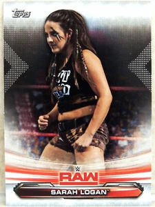 WWE 2019 TOPPS RAW SARAH LOGAN WRESTLING TRADING CARD 65 WWF AEW NXT - Picture 1 of 2