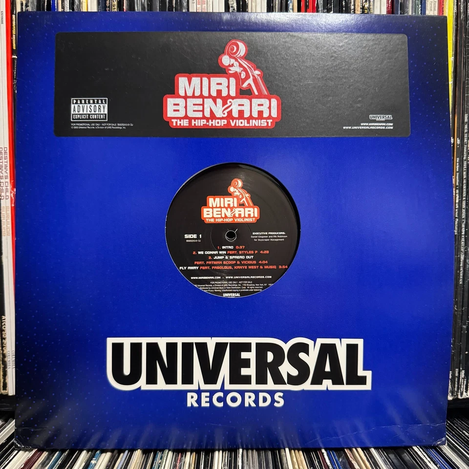 MIRI BEN-ARI - THE HIP-HOP VIOLINIST (VINYL 2LP)  2005  RARE!!  KANYE + SCARFACE - Image 1 of 1