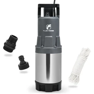 FLUENTPOWER Deep High Pressure Well Submersible Pump, 1.5HP 1700GPH, 147' Head - Picture 1 of 7