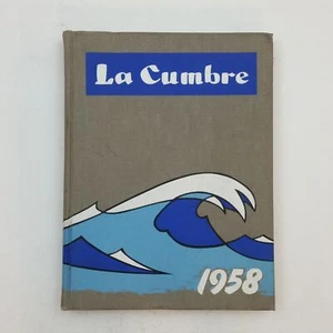 ANUARIO 1958 La Cumbre Universidad de California Santa Bárbara College Goleta CA - Imagen 1 de 3