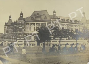 Foto antigua original principios de 1900 Japón Tokio State Building escena callejera Tokio - Imagen 1 de 6