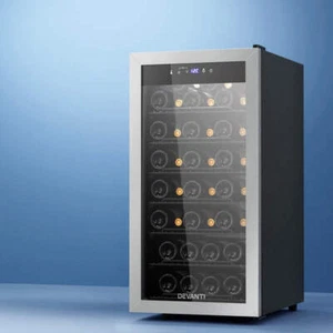Devanti Wine Fridge Cooler 42 Bottles - Picture 1 of 7