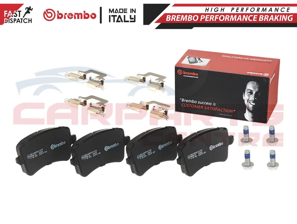 FOR AUDI A4 A5 Q5 1.8 2.0 2.7 3.0 3.2 2007-2017 REAR BREMBO BRAKE PADS P85099 - Image 1 of 1