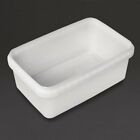 1.2 Litre Rectangular Food / Ice Cream Containers with Lid 192(H)x127(W)x73(D)mm