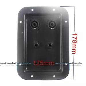 1pcs REPLACEMENT Jack Plates Dual Speakon ~ 1/4" PA Speaker - Picture 1 of 6