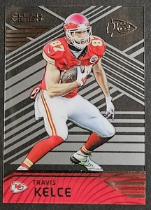 Panini Clear Vision #34 2016 Travis Kelce Kansas City Chiefs mal corte en la espalda - Imagen 1 de 2