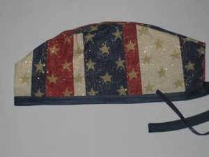 OP-Peeling Hüte/Mütze patriotisch 4. Juli USA Sterne/Streifen & Glitzer - Bild 1 von 2