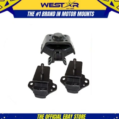 Juego de 3 piezas de montaje de motor y transmisión para Toyota 4Runner 93-94 3,0 L/96-98 4Runner 3,4 L Foto 1 de 4