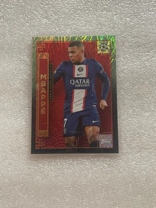 2022-23 Topps UEFA Club Competitions Jade Edition Kylian Mbappe  - Bild 1 von 2