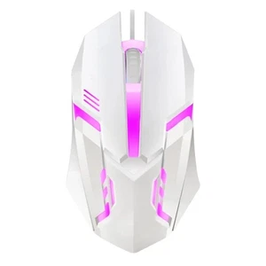 E-Sports USB Wired Gaming Mouse 5000DPI Optical LED Colorful Wired Mice laptop - Picture 1 of 8