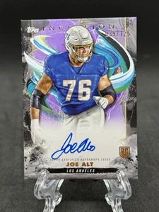 2024 Topps Inception Football - Joe Alt Rookie Auto 39/125 RC!!! - Picture 1 of 2