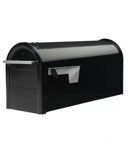 Buzones arquitectónicos Franklin medianos de acero galvanizado buzón de montaje posterior  - Imagen 1 de 3