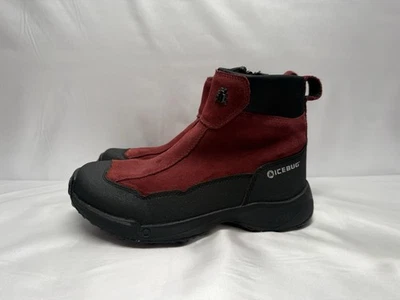 Icebug Metro2 Mujer Invierno Rojo Tachonado Nieve Hielo Botas EE. UU. L7 Impermeables Foto 1 de 4