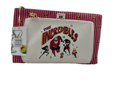 Disney Pixar Los Increíbles Primark Bolsa de Aseo de Viaje Doble Cremallera -NUEVO CON ETIQUETAS Foto 1 de 4