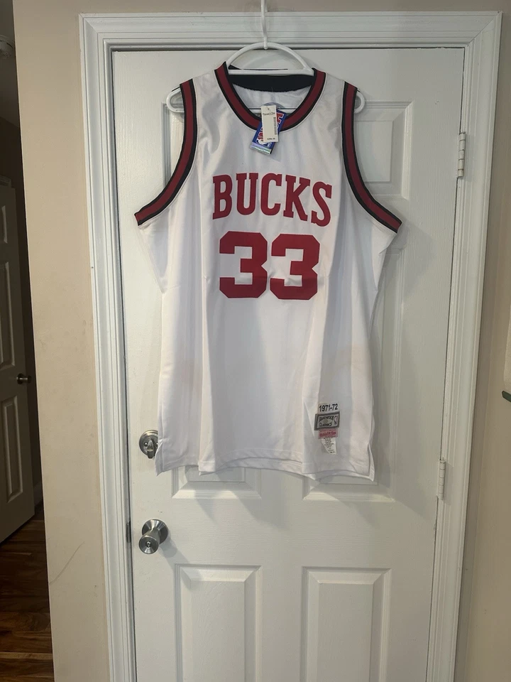 Camiseta deportiva Kareem Abdul Jabbar Milwaukee Bucks talla 56 Foto 1 de 2