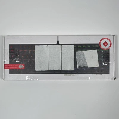 Cherry MX 10.0N RGB Mechanical Keyboard MX Low Profile Speed switches, Aluminum - Image 1 of 4