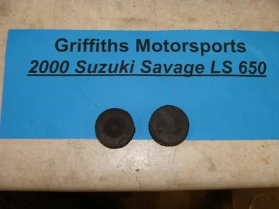 2000 SUZUKI SAVAGE LS 650 oem gas fuel tank mount pad cushion puck front rubber - Image 1 of 4