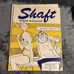 RARE Shaft Magazine~College Humor~Feb. 1954 University of Illinois~Narcotics - Picture 1 of 7