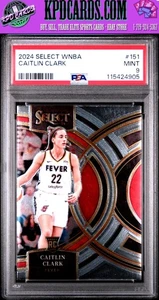 2024 Panini Select Wnba #151 Caitlin Clark PSA 9 - Picture 1 of 2