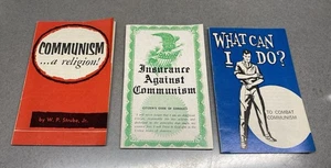 Vintage Christian Anti communism Crusade Books Pamphlets ~ 1950’s Cold War Era - Picture 1 of 7