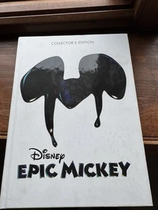 Rare Disney Epic Mickey Collector's Edition Prima Official Game Guide With Cell - Picture 1 of 14