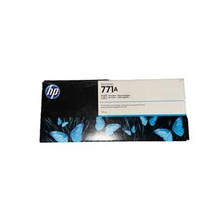 HP DesignJet 771A Photo Black Ink Cartridge 750ml Expired B6Y21A - 26 Feb 24 - Picture 1 of 3