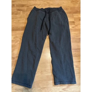 Mens Lululemon gray black sweatpants drawstring size XXL - Picture 1 of 9