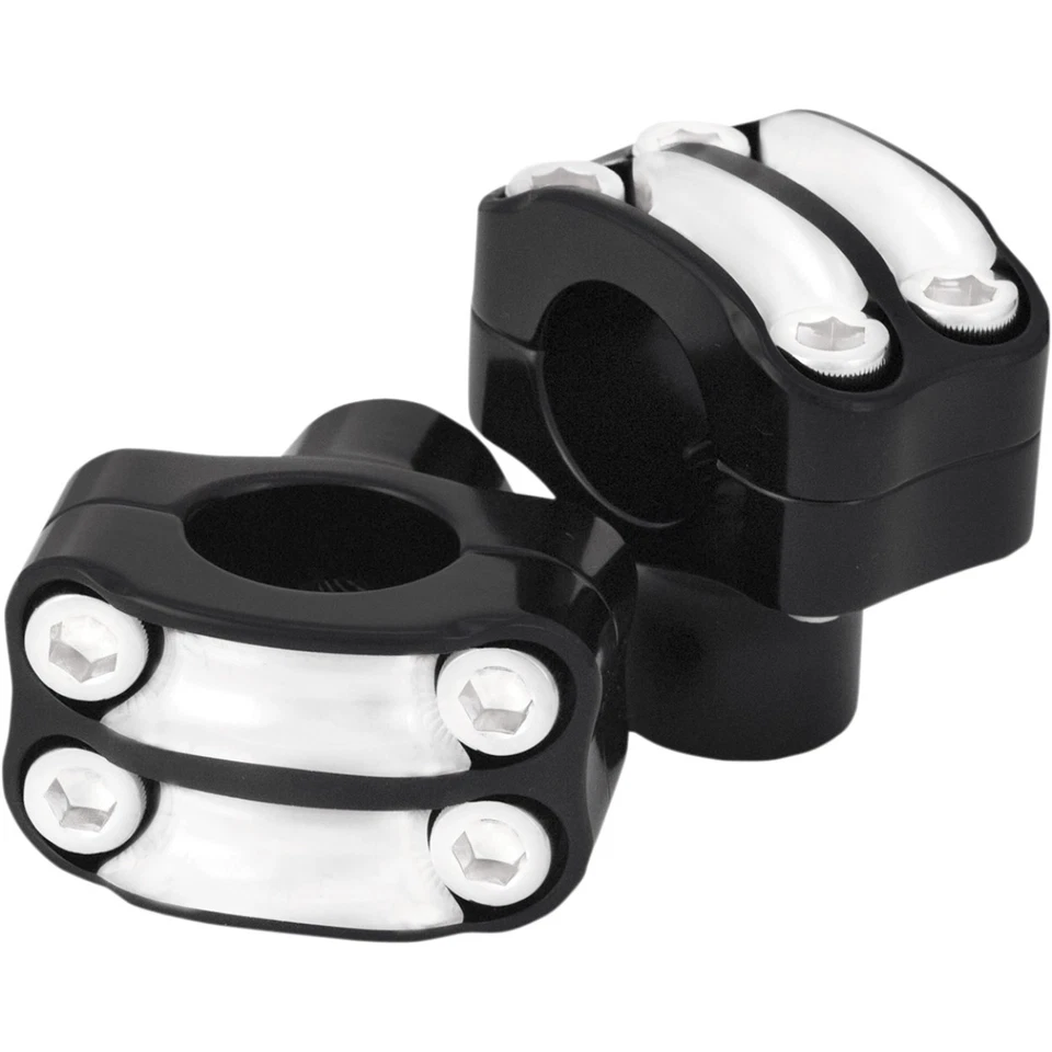 Elevadores RSD Nostalgia 4 pernos corte en contraste 1" manillar 1" (0208-2050-BM) Foto 1 de 1