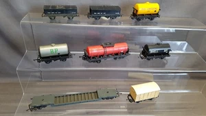 8 x TRIANG TT GAUGE WAGONS, TRACK CLEANERS, ICI ETC FAIRLY GOOD UNBOXED TO CLEAR - Picture 1 of 12