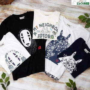 Donguri Kyowakoku Acorn Republic Totoro & No-face T-shirt 100% Cotton JAPAN NEW - Picture 1 of 79