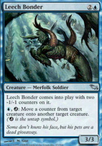MTG - Leech Bonder - Shadowmoor - NM, English Magic FLAT RATE SHIP - Image 1 of 1