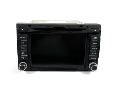 2012-2015 起亚里约掀背车信息显示屏幕导航收音机接收器原始设备制造商 — 第 1/4 张图片