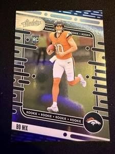 Bo Nix 2024 Panini Absolute #112 Retail Denver Broncos - Bild 1 von 2
