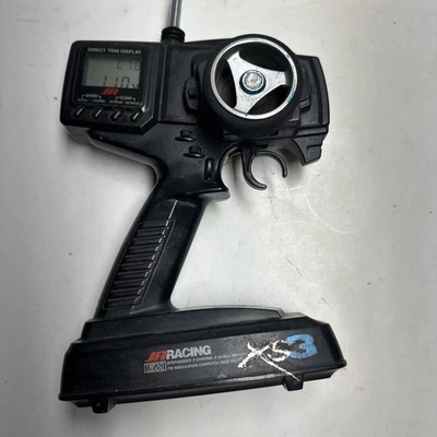 JR Racing XS3 FM 75MHz 3CH Radio Transmitter Controller - Image 1 of 4