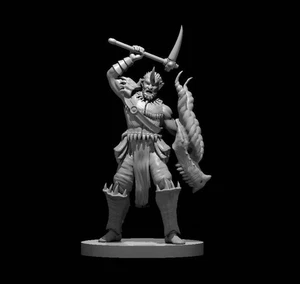 Hobgoblin Half Dragon Cleric Of Tiamat for D&D Dungeons and Dragons Pathfinder - Bild 1 von 1