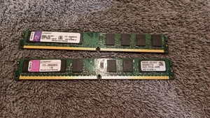Kingston 4GB (2X2GB) DDR2 Low Profile KTD-DM8400B/2G Tested #2 - Picture 1 of 2