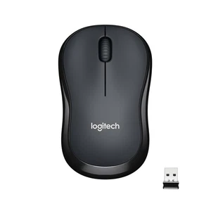 Logitech M220 SILENT Ambidextrous Optical RF Wireless 1000 DPI Charcoal - Picture 1 of 1