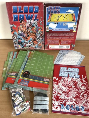 Blood Bowl Game Vintage Games Workshop 1986 Complete - Image 1 of 4