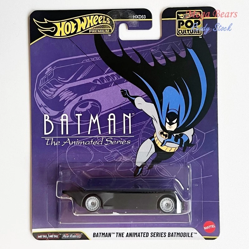 Mattel Hot Wheels Premium 2025 Batman The Animated Series Batmobile POP Culture - Image 1 of 1