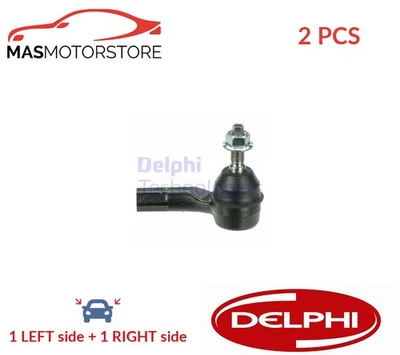 TRACK ROD END RACK END PAIR FRONT OUTER DELPHI TA3260 2PCS FOR VAUXHALL VIVA - Image 1 of 4