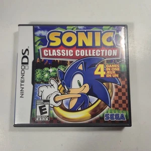 Sonic Classic Collection (Nintendo DS, 2009) Complete CIB Tested - Foto 1 di 4