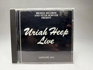 Uriah Heep CD Live January 1973 Mercury 822 789-2 Hard Rock USA Classic Rock - Imagen 1 de 4