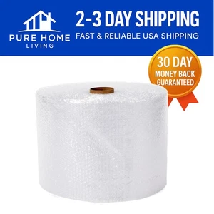 Protective Perforated Bubble Wrap 12" x 175' Roll - Ideal for Moving & Shipping - Picture 1 of 11