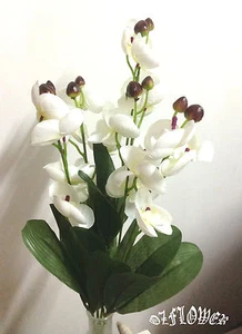 Artificial plants & flowers Wedding flower Phalaenopsis Orchid bouquet Bush F82 - Bild 1 von 5